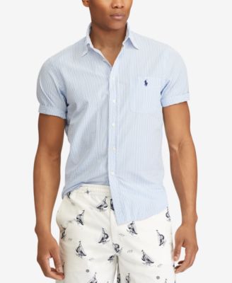 ralph lauren seersucker shirt