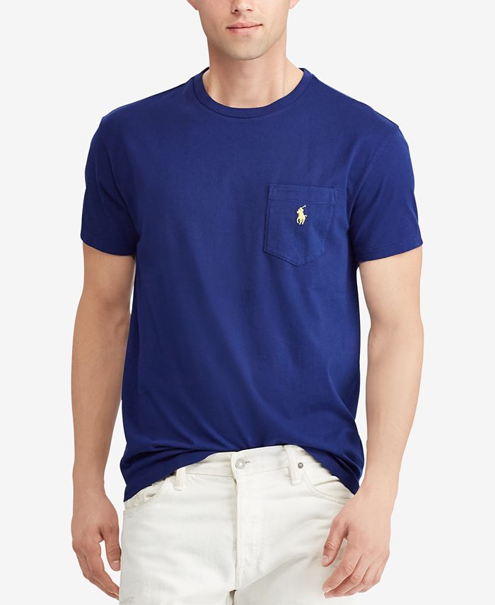 Polo Ralph Lauren Men's Classic-Fit Pocket T-Shirt & - T-Shirts - Men - Macy's