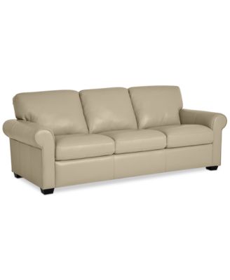 Furniture - Orid 82" Leather Sofa