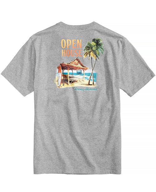 Tommy Bahama Men's Open House Graphic-Print T-Shirt, Created for Macy's ...