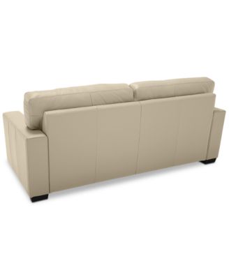 Ennia 75" Leather Full Sleeper