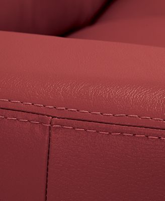 Ennia 82" Leather Sofa