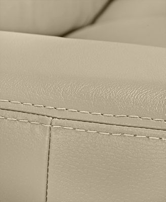 Ennia 82" Leather Sofa