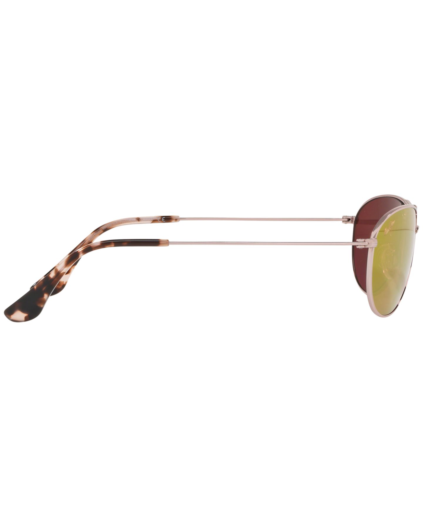 Женские солнцезащитные очки Maui Jim Sunglasses, 245 Baby Beach 56, цвет: Розовый блестящий / Розовый — фото 4