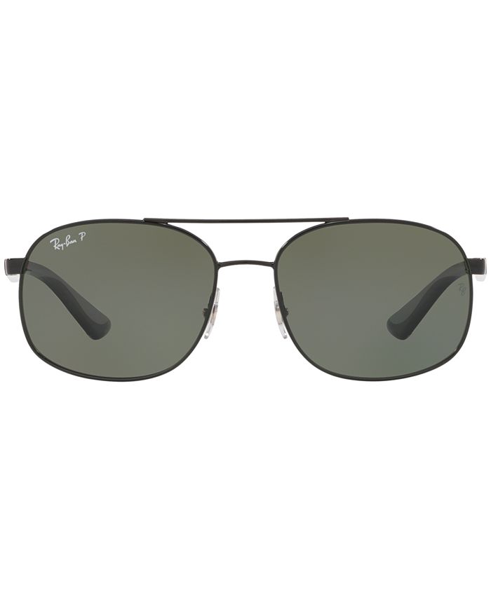 Ray-Ban Polarized Sunglasses , RB3593 - Macy's