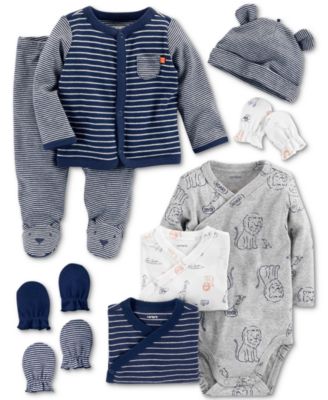 Carter's Baby Boys Lion & Stripe Layette Separates