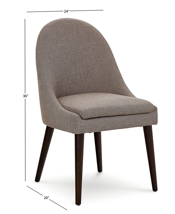 Homefare Everly Dining Furniture, 7Pc. Set (Table & 6 Round Back Side