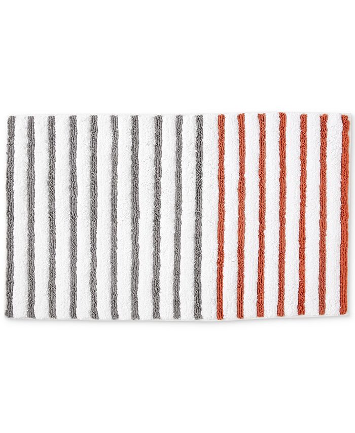 DKNY Parsons Cotton Stripe Bath Towel - Macy's