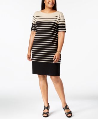 macy's shift dress