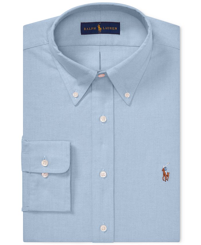 Polo Ralph Lauren Men's Classic Fit Cotton Oxford Dress Shirt & Reviews ...