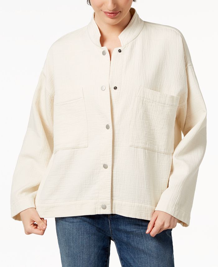 Macys eileen fisher jackets top