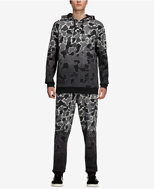 adidas Men's Originals CamoPrint DipDyed Fleece Hoodie & Reviews