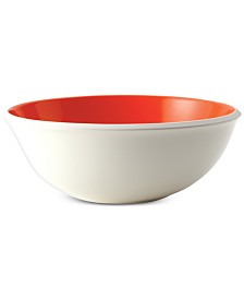 Rise Orange Serving Bowl
