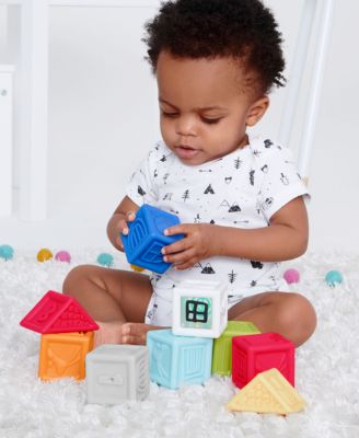 Skip Hop Vibrant Village Squeeze & Squeak Blocks