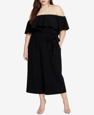 rachel roy one shoulder jumpsuit