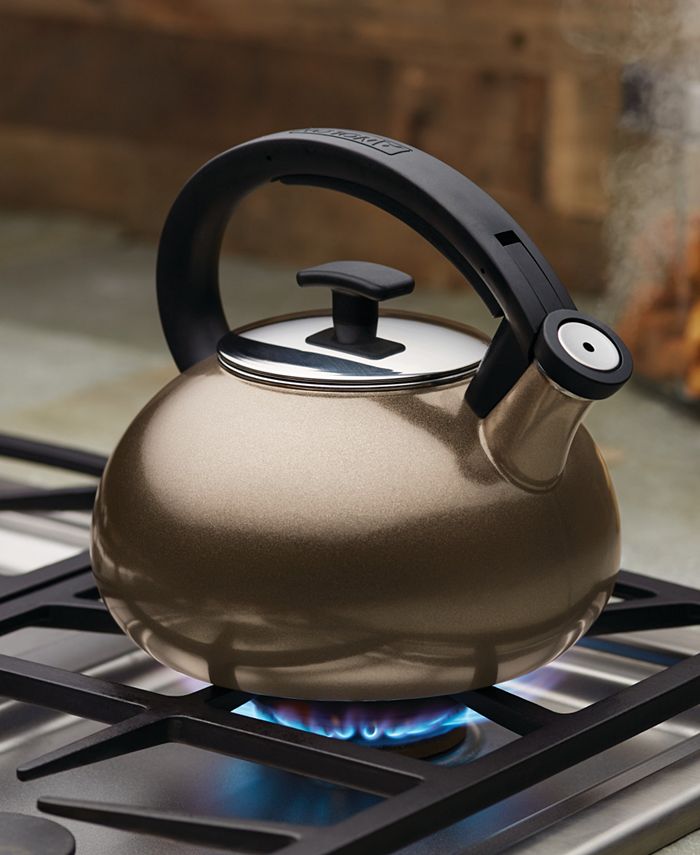 Anolon Allume 2Qt. Enamel on Steel Teakettle Macy's