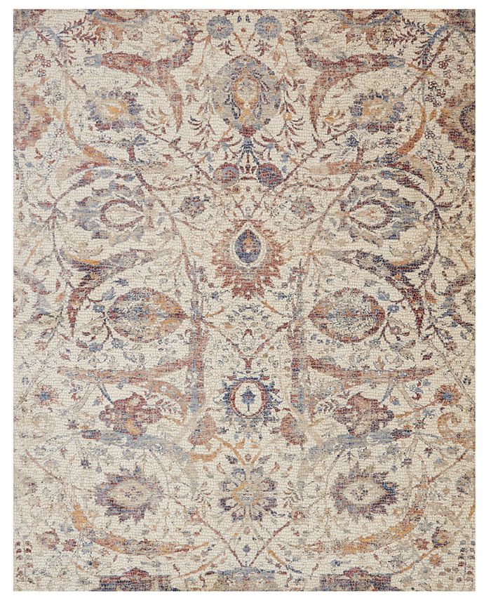 Spring Valley Home Loloi Porcia PB03 Ivory 2' x 3' 4" Area Rug Macy's