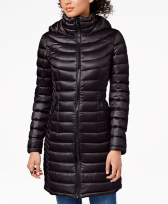 Calvin Klein Plus Size Hooded Puffer Coat