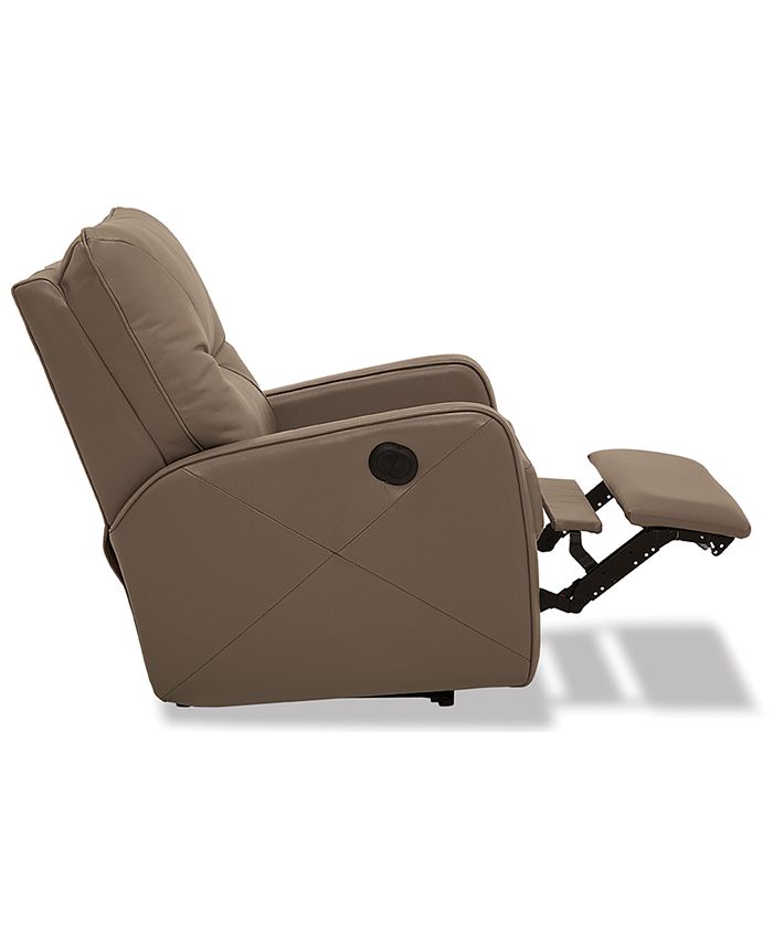 Furniture Finchley Leather Power Wallhugger Recliner Macy's