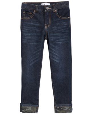 Epic Threads - Little Boys Camo-Cuff Denim Jeans
