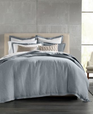 Hotel Collection CLOSEOUT! Linen Bedding Collection, Created for Macy's