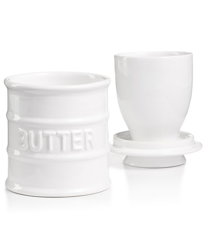 Martha Stewart Collection Butter Keeper, Created for Macy's Macy's