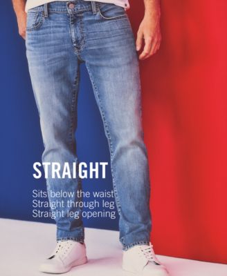 tommy hilfiger men's straight fit jeans