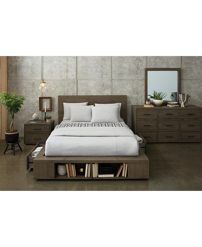 Furniture - Brandon Storage Platform Bedroom , 3-Pc. Set (Queen Bed, Dresser & Nightstand), Created for Macy's