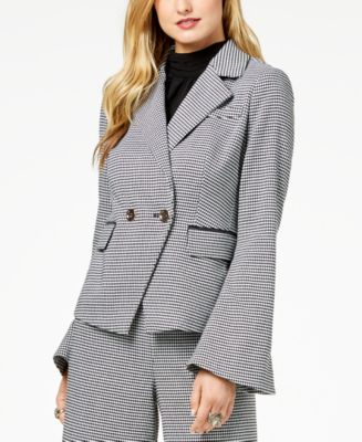 RACHEL ZOE Double Breasted Button Front Blazer main image 0