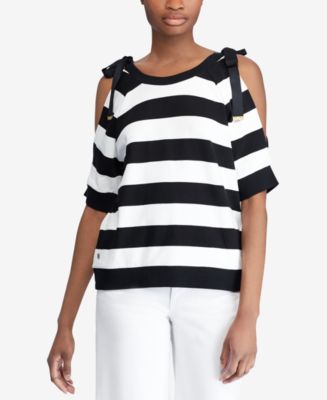 ls striped terry top