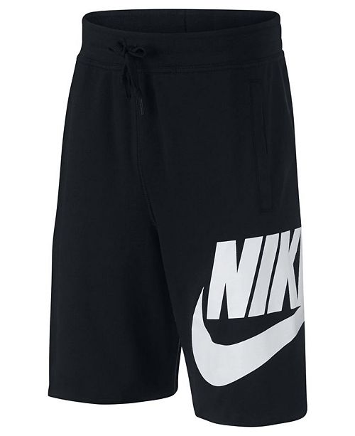 Nike Big Boys Sportswear Cotton Shorts & Reviews - Shorts - Kids - Macy's