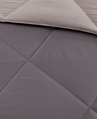 Madison Park Larkspur Reversible Microfiber Down Alternative 3-Pc. Comforter Set, Full/Queen