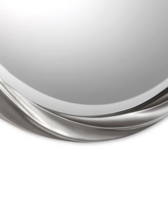 Orion Silver Round Mirror