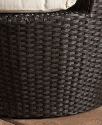 Ballston PE Wicker 3-Pc. Chair Set