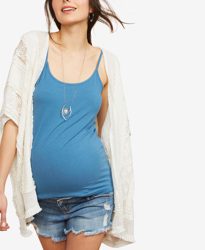 Motherhood Maternity Lace Kimono Blouse Macy's