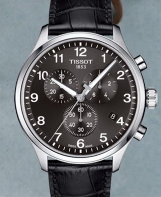 tissot chrono xl classic black