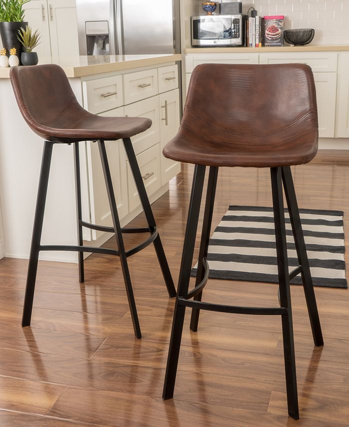 Noble House Ressen Bar Stool (Set Of 2) Macy's