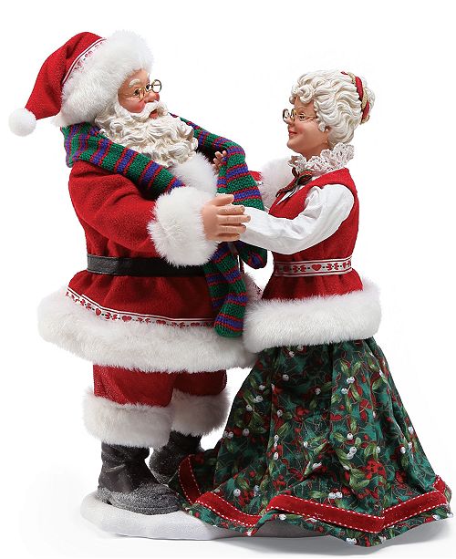 stuffed mr and mrs claus