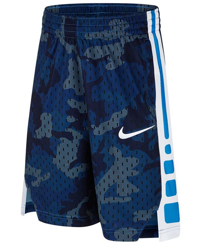 Nike Big Boys Elite Printed Basketball Shorts Macy's
