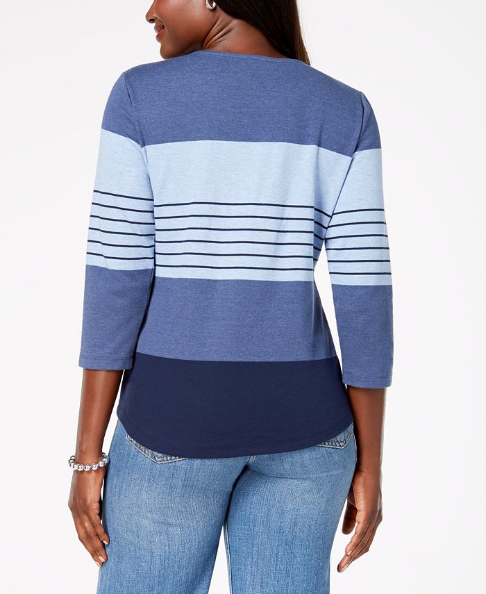macy's karen scott petites tops