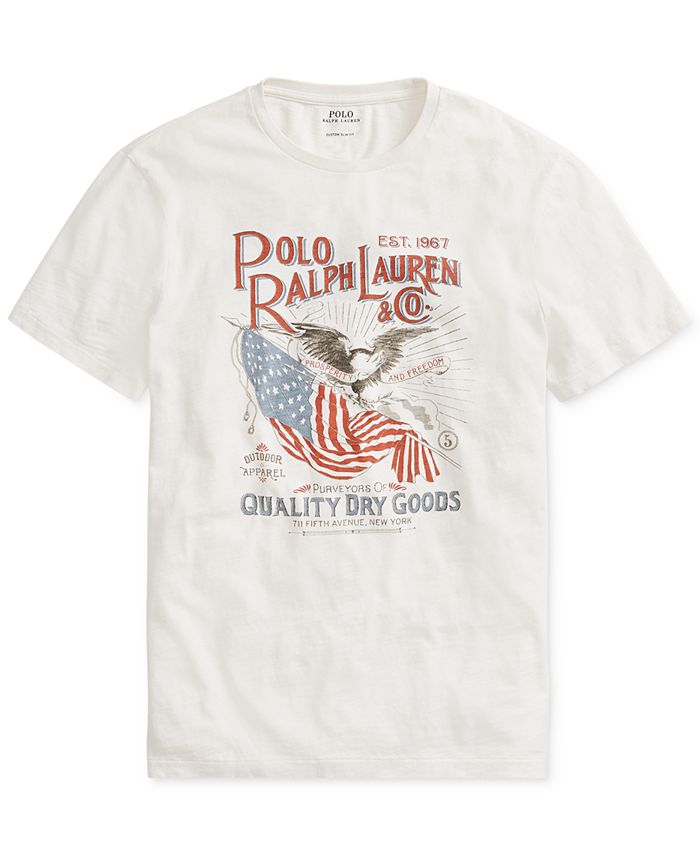 Polo Ralph Lauren Men's Big & Tall Classic Fit Cotton T-Shirt - Macy's