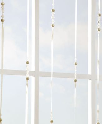 Croscill - Chrysalis 40" x 84" Beaded Strand Window Panel