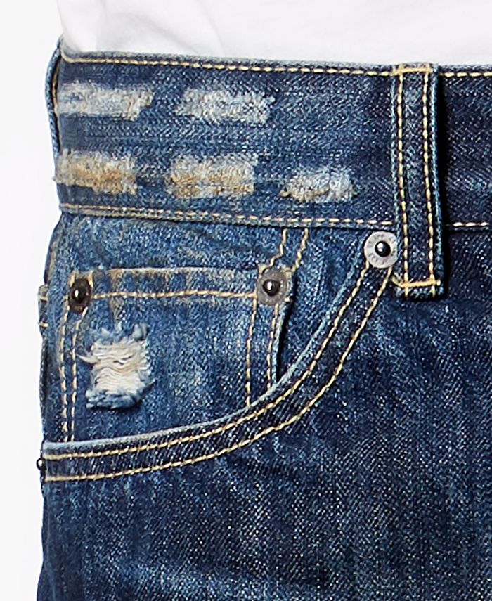 LRG Men's Loosehead Slim-Fit Ripped Jeans - Macy's