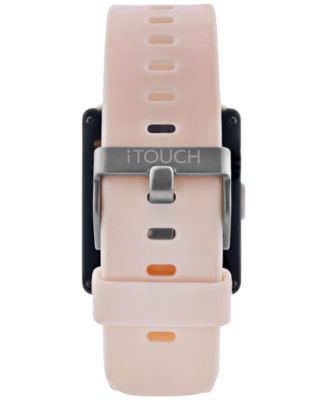 itouch air 2 smartwatch with heart rate monitor and silicone strap