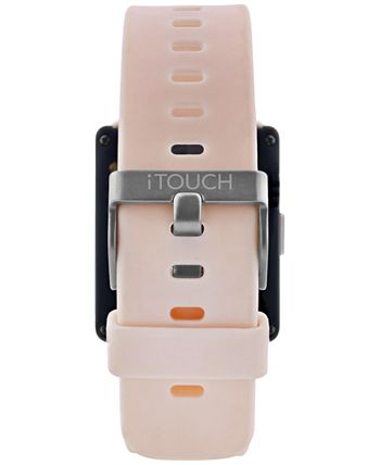 iTouch Air 2 Smartwatch 41mm Rose Gold Case with Blush Strap Macy s