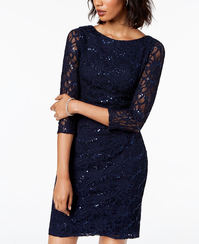 Jessica Howard Sequin Dress Sequin Dress Jessica Howard Bell Sleeve Dress  Bell Sleeve Dillards