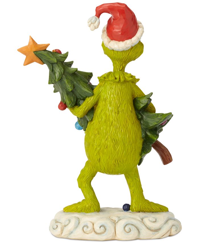 Jim Shore Grinch Stealing Tree Figurine - Macy's