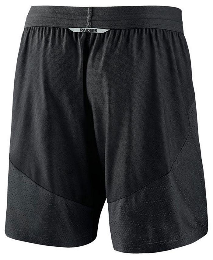 Nike Men's Oakland Raiders Fly Knit Shorts - Macy's