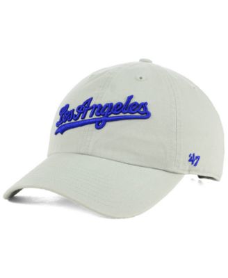 dodgers strapback hat