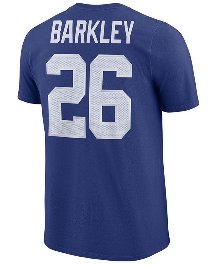 Nike Men's Saquon Barkley New York Giants Pride Name and Number ...